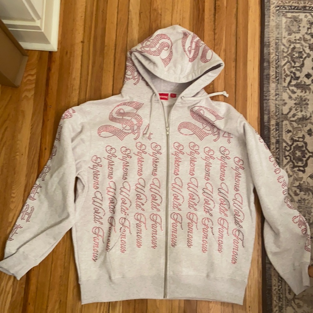Supreme Rhinestone Hoodie